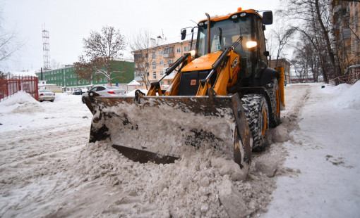 Уборка снега в Вологде